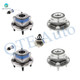 Set of 4 Front-Rear Wheel Hub Bearing Assembly For 2010 Buick Allure