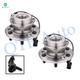 Pair of 2 Front Wheel Hub Bearing Assembly For 1995 GMC K2500 Suburban