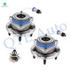 Pair of 2 Rear Wheel Hub Bearing Assembly For 2005 Chevrolet Uplander AWD