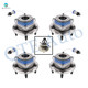 Set 4 Front-Rear Wheel Hub Bearing Assembly For 2002-2006 Buick Rendezvous AWD