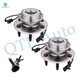 Pair 2 Front Wheel Hub Bearing Assembly For 2003-2005 Chevrolet Express 2500 AWD