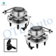 Pair Of 2 Front Wheel Hub Bearing Assembly For 2000-2006 Chevrolet Suburban 1500 RWD