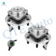 Pair of 2 Front Wheel Hub Bearing Assembly For 2004 Nissan Pathfinder Armada