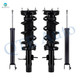 Set Front Quick Complete Strut-Coil Spring-Rear Shock For 2007 2008 Infiniti Q40 AWD
