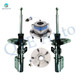 Set 4 Front Wheel Hub Bearing-Suspension Strut For 2004-2008 Pontiac Grand Prix