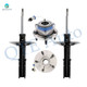 Set 4 Front Wheel Hub Bearing-Suspension Strut For 1998 1999 Oldsmobile Aurora
