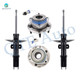 Set Front Wheel Hub Bearing Assembly-Suspension Strut To 2005 Chevrolet Uplander
