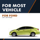 Front Right Suspension Bare Strut Assembly For 2011-2019 Ford Fiesta