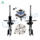 Set Front Wheel Hub Bearing Assembly-Suspension Strut For 2005 Saturn Relay AWD