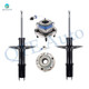 Set of 4 Front Wheel Hub Bearing-Suspension Strut For 1999-2005 Pontiac Montana