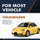 Front Left Lower Control Arm Ball Joint For 1998-2010 Volkswagen Beetle
