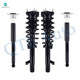 Set of 4 Front Quick Complete Strut-Coil Spring Assembly-Rear Complete Shock Absorber Kit For 2013 Mazda 6 i Automatic Transmissio From 5/13/2013