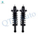 Pair Rear Quick Complete Strut-Coil Spring For 2008-2017 Mitsubishi Lancer DE ES