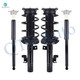 Set of 4 Front Quick Complete Strut-Coil Spring Assembly-Rear Complete Shock Absorber Kit For 2004-2009 Mazda 3