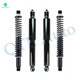 Set of 4 Front Shock Absorber-Rear Complete Shock Absorber Kit For 1997-2004 Dodge Dakota 4WD Monotube Performance Upgrade