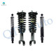 Set 4 Front Quick Complete Strut-Rear Complete Shock For 2005-2009 Dodge Dakota