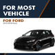 Pair of 2 Rear Complete Shock Absorber Kit For 2012-2018 Ford Focus