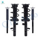 Set of 4 Front Quick Complete Strut-Rear Complete Shock Kit For 2013 Ford Escape