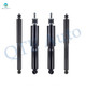 Set of 4 Front-Rear Shock Absorber For 2008-2019 2021-2023 Ford E-350 Super Duty Exc. Motorhome Chassis