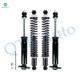 Set 4 Front Shock-Rear Complete Shock Absorber Kit For 1971-1974 Dodge B200 VAN
