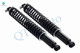 Pair of 2 Rear Complete Shock Absorber Kit For 1992-1999 GMC C2500 Suburban