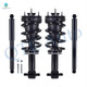 Set of 4 Front Quick Complete Strut-Coil Spring Assembly-Rear Shock Absorber For 2019 Chevrolet Silverado 1500 LD RWD