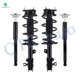 Set 4 Front Quick Complete Strut-Rear Complete Shock Kit For 2013 Mazda CX-5 AWD