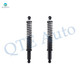 Pair of 2 Rear Complete Shock Absorber Kit For 2004 2005 GMC Envoy Xuv Rear Coil Springs Load adjusting