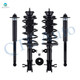 Set Front Quick Complete Strut-Rear Complete Shock For 2007-2011 Chevrolet Aveo5