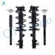 Set Front Quick Complete Strut-Rear Complete Shock Kit For 2013-2016 Mazda CX-5