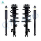 Set 4 Front Quick Complete Strut-Rear Complete Shock For 2015-2020 Toyota Sienna
