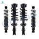 Set 4 Front Quick Strut-Rear Complete Shock Kit For 2009 2010 Volkswagen Routan
