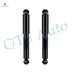 Pair of 2 Rear Shock Absorber For 2012-2021 Nissan NV3500