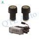 Set of 3 Air Suspension Compressor Pump-Rear Air Suspension Spring Bag For 2014-2018 BMW X5