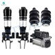 Full Set Front Air Airmatic Suspension Spring Strut-Air Suspension Compressor Pump-Rear Air Suspension Spring Bag For 2004 2005 Mercedes-Benz E320