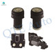 Set of 4 Air Suspension Solenoid Valve Block-Air Suspension Compressor Pump-Rear Air Suspension Spring Bag For 2007-2013 BMW X5 w/ Bracket