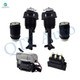 Full Set Front Air Suspension Spring Strut-Air Suspension Compressor Pump-Air Suspension Solenoid Valve Block-Rear Air Suspension Spring Bag For 2015-2017 Mercedes-Benz CLS400 RWD