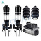 Full Set Front Air Airmatic Suspension Spring Strut-Air Suspension Compressor Pump-Rear Air Suspension Spring Bag For 2006-2008 Mercedes-Benz E350