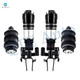 Set of 4 Front Air Airmatic Suspension Spring Strut-Rear Air Suspension Spring Bag For 2004-2006 Mercedes-Benz E500 4Matic