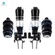 Set of 4 Front Air Airmatic Suspension Spring Strut-Rear Air Suspension Spring Bag For 2007-2009 Mercedes-Benz E550