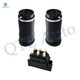 Set of 3 Air Suspension Solenoid Valve Block-Rear Air Suspension Spring Bag For 2010-2012 Mercedes-Benz R350