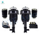 Full Set Front Air Suspension Spring Strut-Air Suspension Compressor Pump-Air Suspension Solenoid Valve Block-Rear Air Suspension Spring Bag For 2014-2016 Mercedes-Benz E63 AMG S