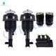 Full Set Front Air Suspension Spring Strut-Air Suspension Solenoid Valve Block-Rear Air Suspension Spring Bag For 2010-2016 Mercedes-Benz E350