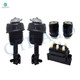 Full Set Front Air Suspension Spring Strut-Air Suspension Solenoid Valve Block-Rear Air Suspension Spring Bag For 2014 2015 Mercedes-Benz E63 AMG