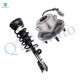 Front Left Quick Complete Strut-Coil Spring-Wheel Hub Bearing Assembly For 2002-2005 Saturn VUE V6