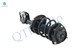 Set 4 Front Quick Complete Strut-Coil Spring-Wheel Hub Bearing Assembly For 2013 Subaru XV Crosstrek