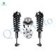 Set 4 Front Quick Complete Strut-Coil Spring-Wheel Hub Bearing Assembly For 2002 2003 Ford Explorer