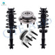 Set of 4 Front Quick Complete Strut-Coil Spring-Wheel Hub Bearing Assembly For 2011-2014 Ford Mustang