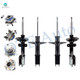 Set of 8 Suspension Strut-Wheel Hub Bearing Assembly For 1997-2002 Buick Regal