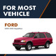 Set Front Shock Absorber-Wheel Hub Bearing Assembly To 2000 2001 2002 Ford Expedition High Performance Monotube Suspension
